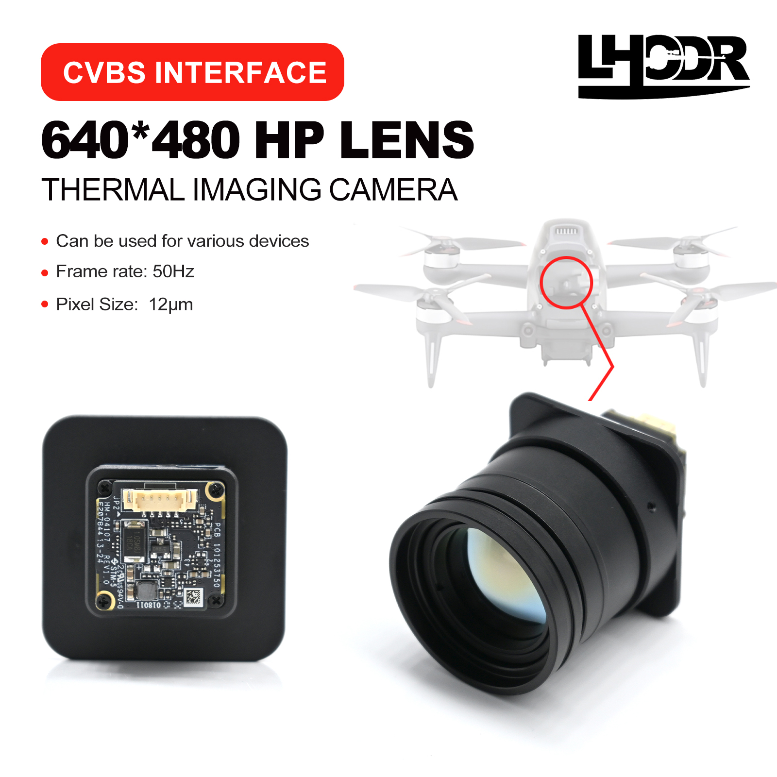 30mm 640x480 pix Drone thermal - Drone Kit With Camera ulasan dan harga