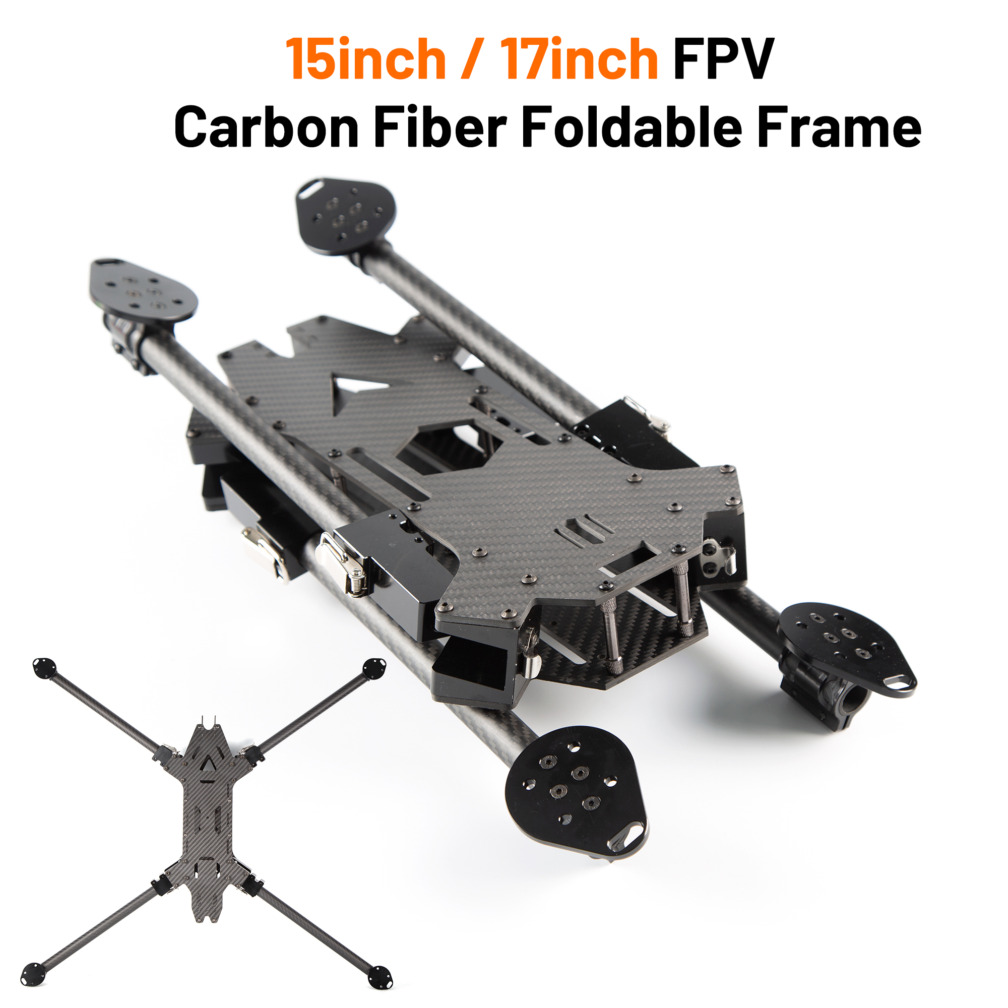 15inch /17inch FPV Carbon Fibe - Drone Kit Fpv ulasan dan harga
