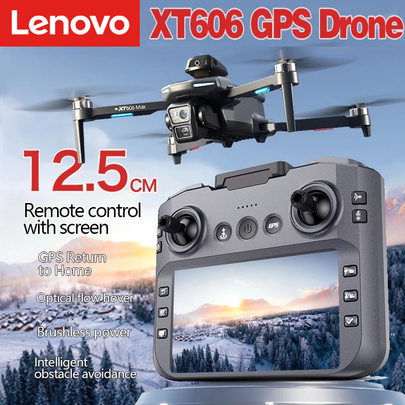 Lenovo XT606 MAX GPS Drone 4k  - Drone Kit Long Range ulasan dan harga