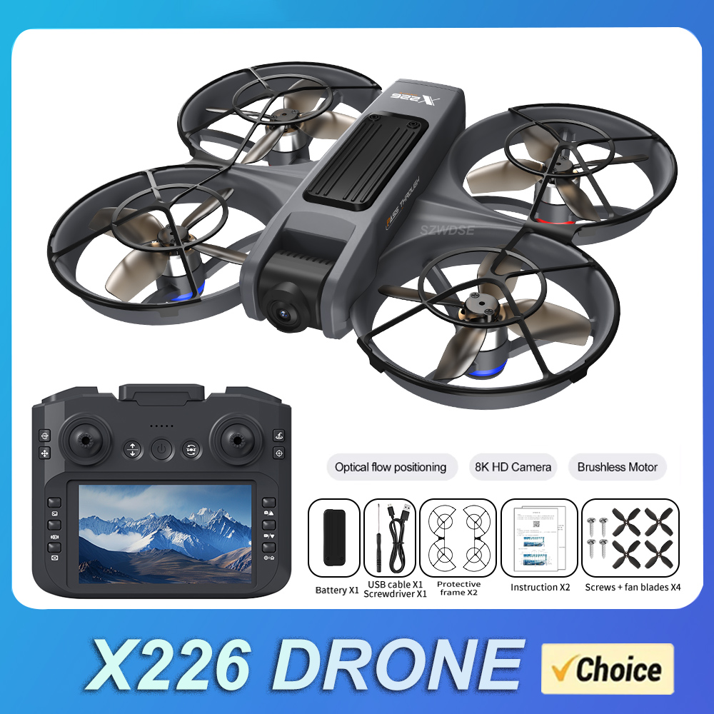 NEW X226 RC Drone 2.4G 5G WIFI - Drone Kit Professional ulasan dan harga