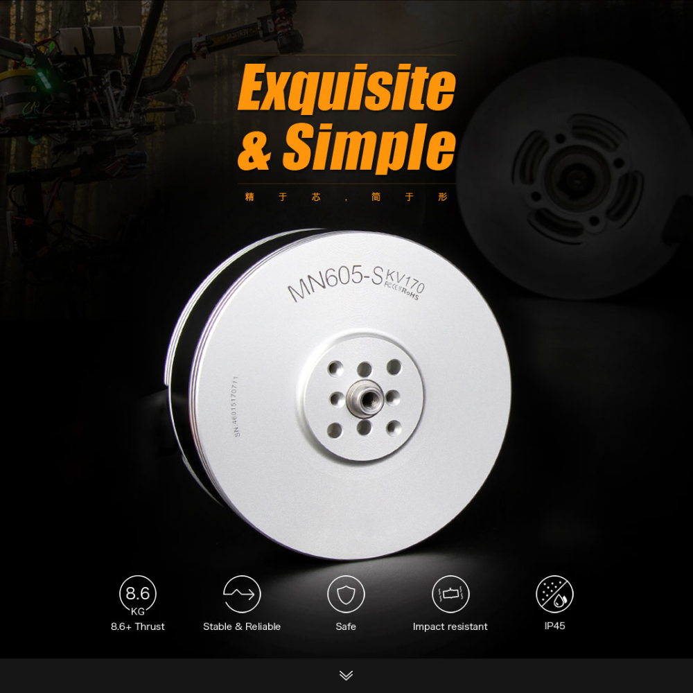 T-MOTOR 2PCS/SET Brushless Mot - Drone Kit Waterproof ulasan dan harga