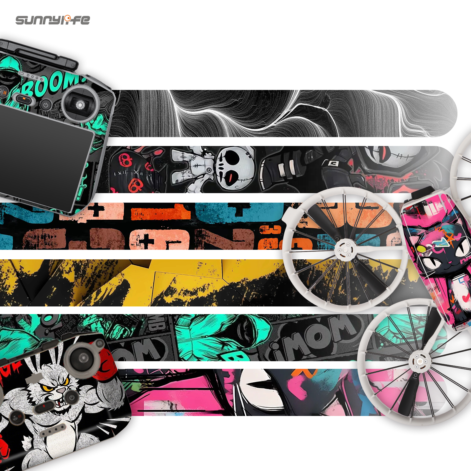 Sunnylife Sticker Kit for DJI  - Drone Kit Waterproof ulasan dan harga
