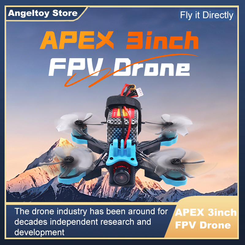 B-CUBE APEX 3inch FPV Drone Fr - Drone Kit Octocopter ulasan dan harga