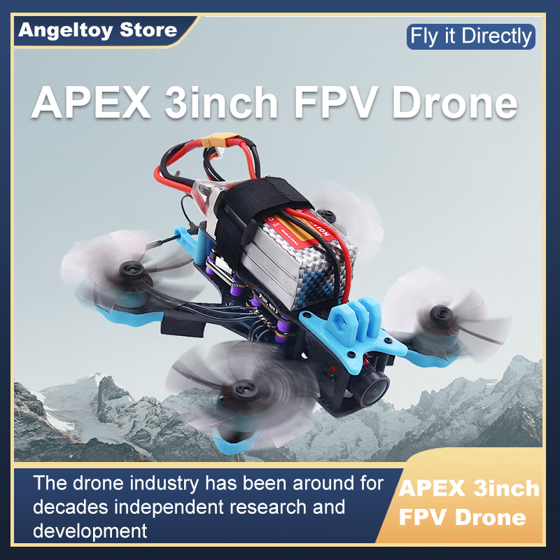 B-CUBE APEX 3inch FPV Drone Fr - Drone Kit Octocopter ulasan dan harga