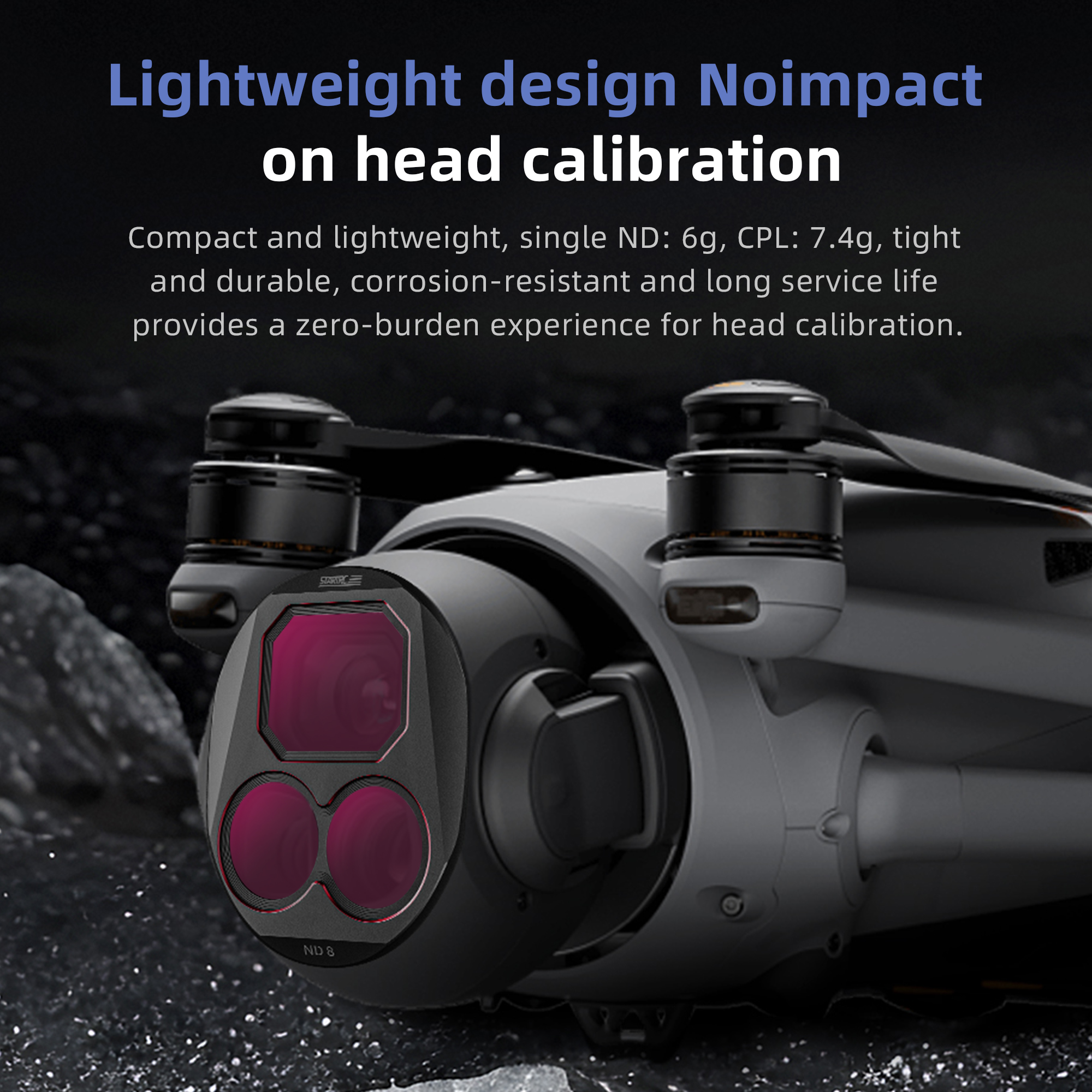 4Pcs Drone Camera ND Filters S - Drone Kit Waterproof ulasan dan harga