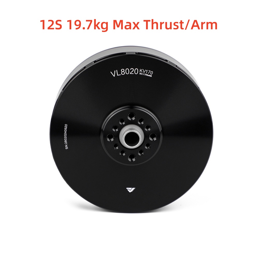 T-MOTOR VL8020 KV170 12S 20kg/ - Drone Kit Vtol ulasan dan harga