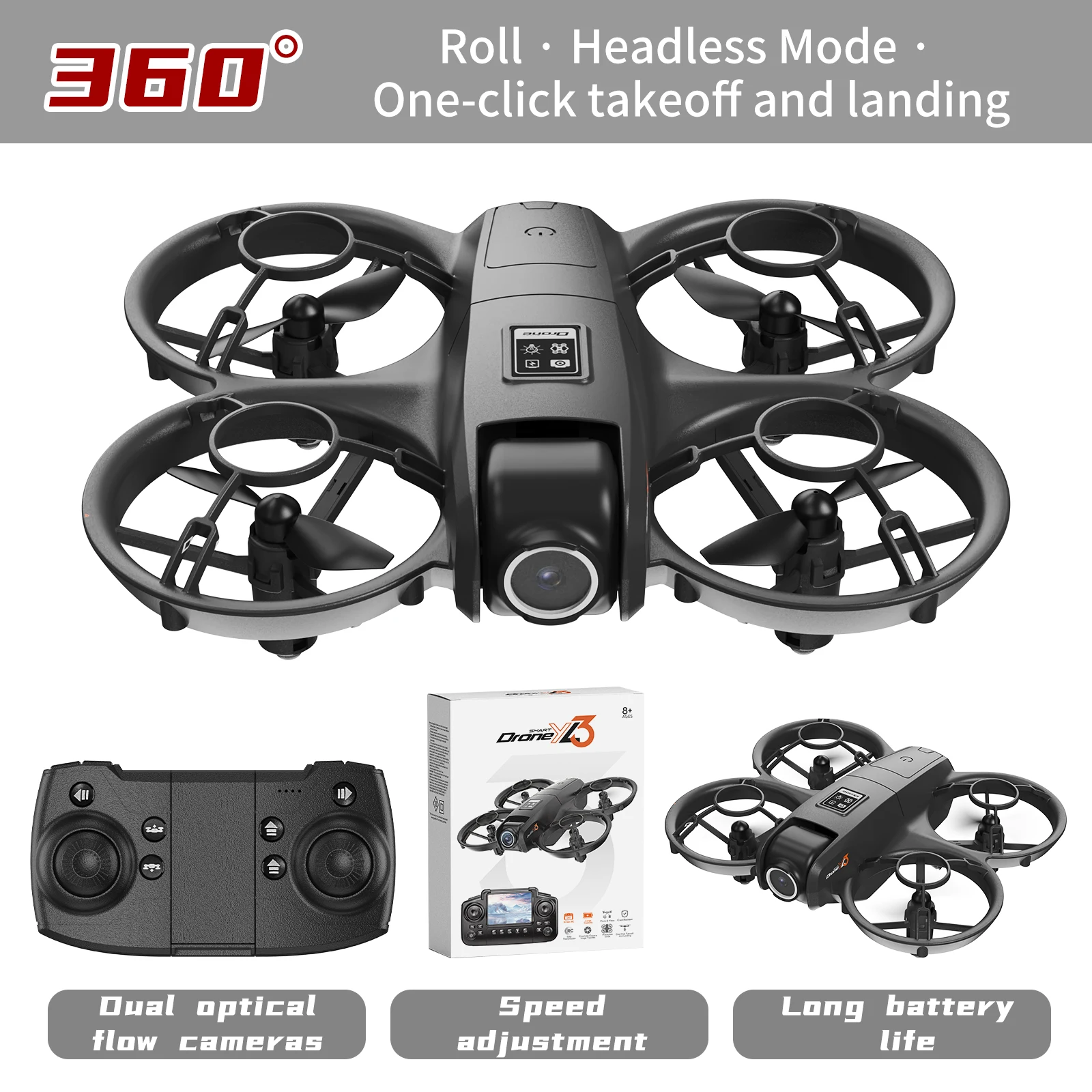 New YL3 RC Drone 8K 1080P Wide - Drone Kit Professional ulasan dan harga