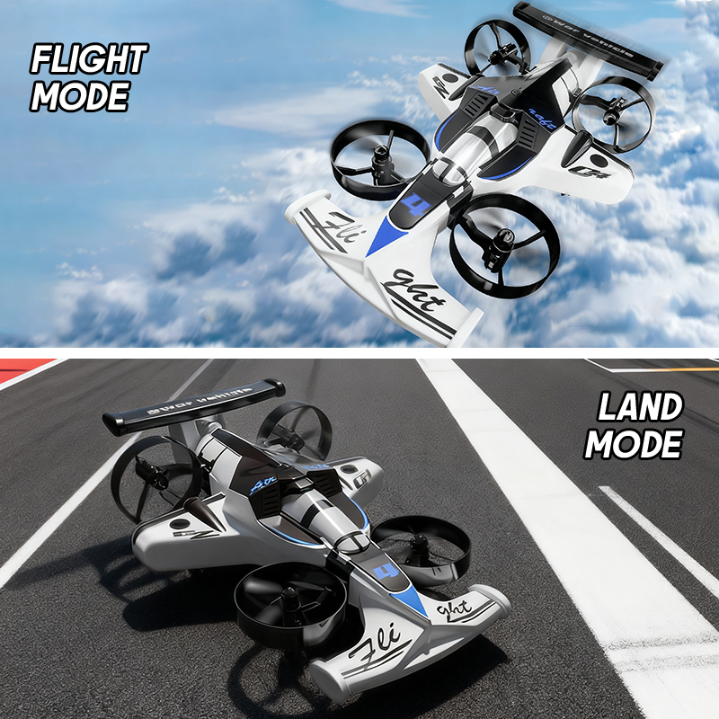 2in1 Mini Drone Air-Ground Fly - Drone Kit Professional ulasan dan harga