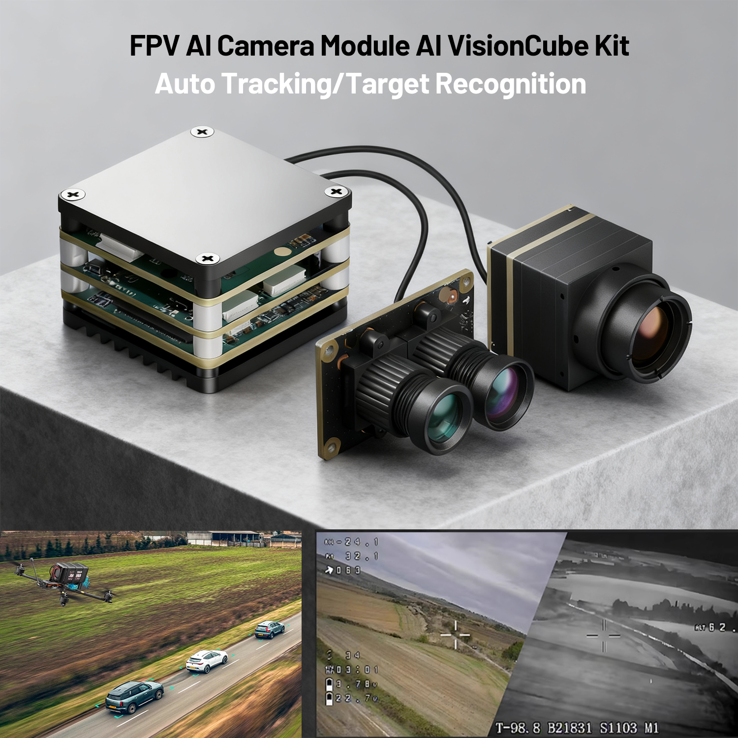 FPV AI Camera Module AI Vision - Drone Kit With Camera ulasan dan harga